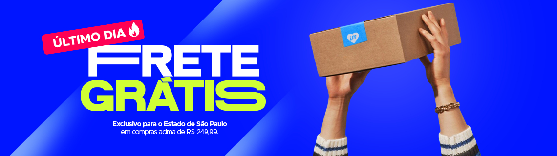 Frete Grátis Para São Paulo acima de 249,99