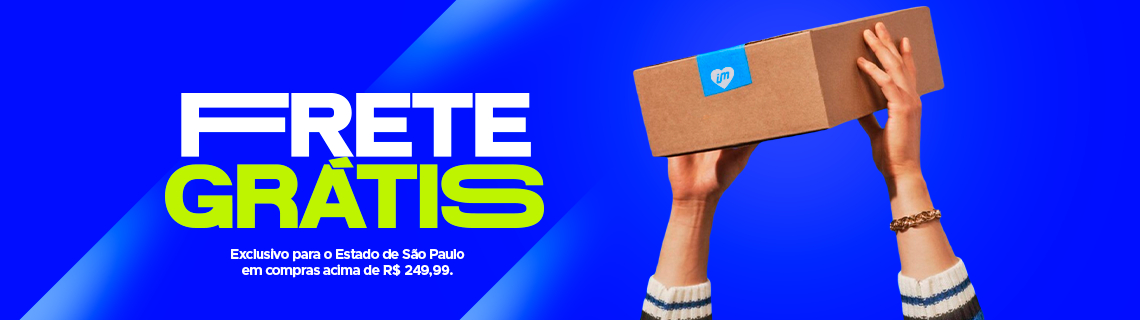 Frete Grátis Para São Paulo acima de 299,00