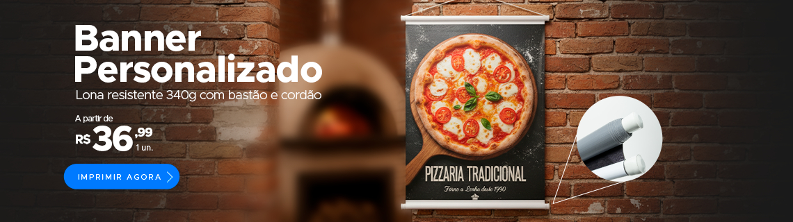 Banner personalizado 340g