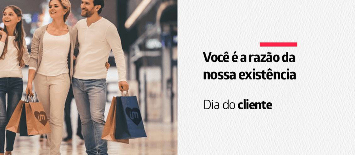 Feliz Dia do Cliente!