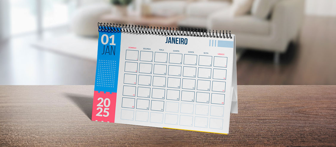 Tendências de Design para Calendários 2025