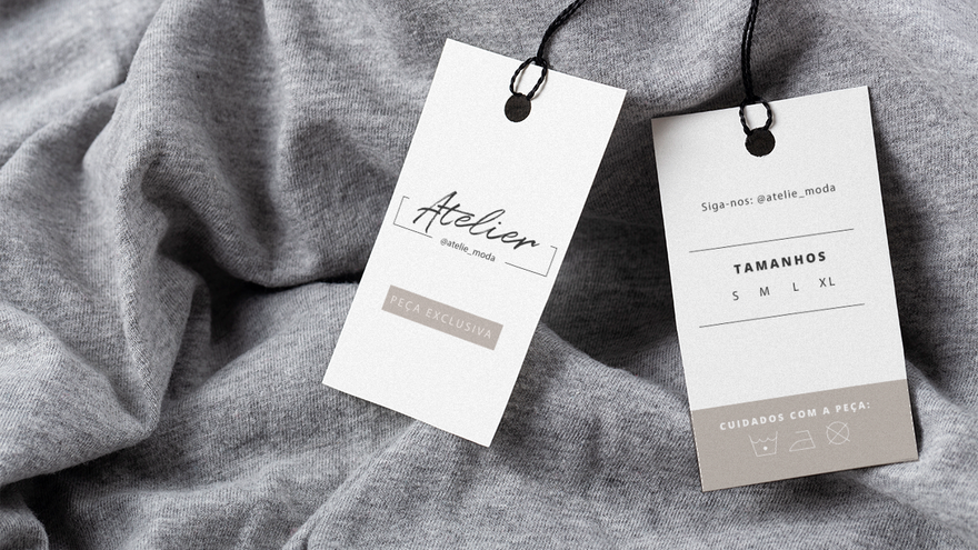 Tag de roupa personalizada: o que é e como usar