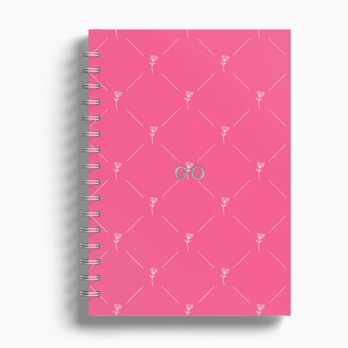 Agenda Premium Planner Traços Florais