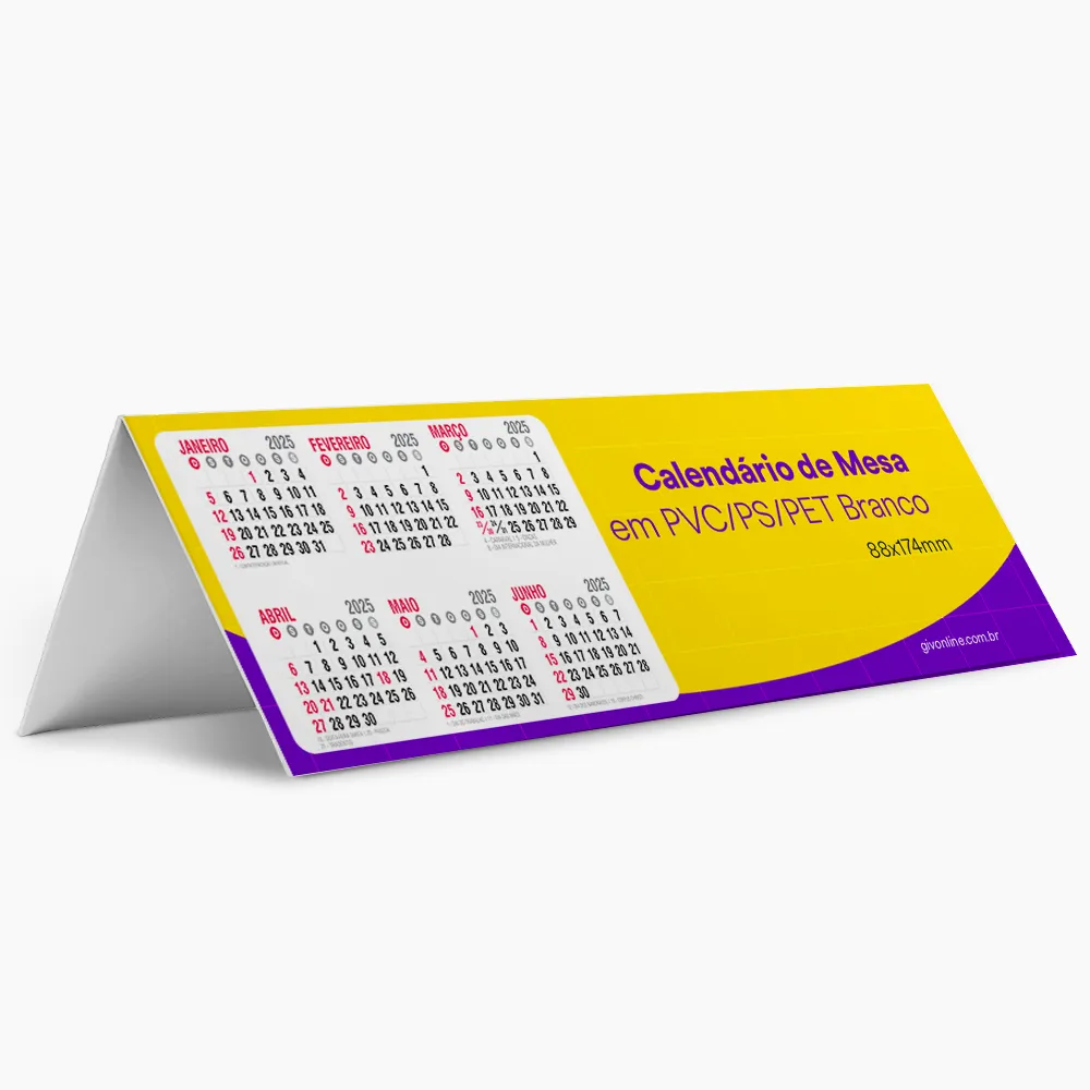 Calendário de Mesa