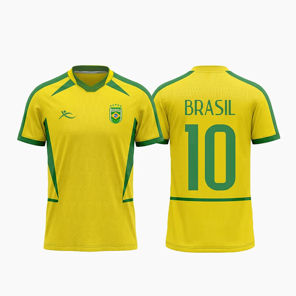 Camisa Brasil Personalizada