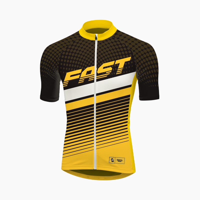 Camisa de Ciclismo Fast Manga Curta
