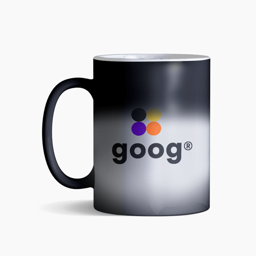 Caneca Mágica Personalizada Preto Fosco
