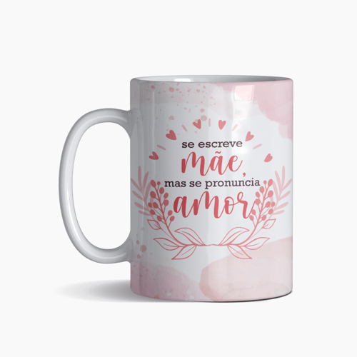 Caneca Personalizada Dia das Mães Modelo 2