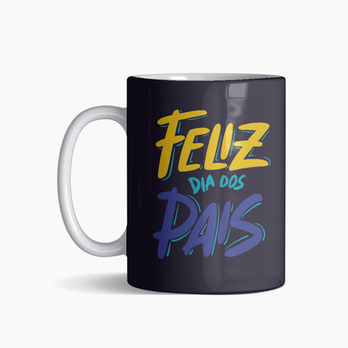 Caneca Personalizada Dia dos Pais Modelo 2