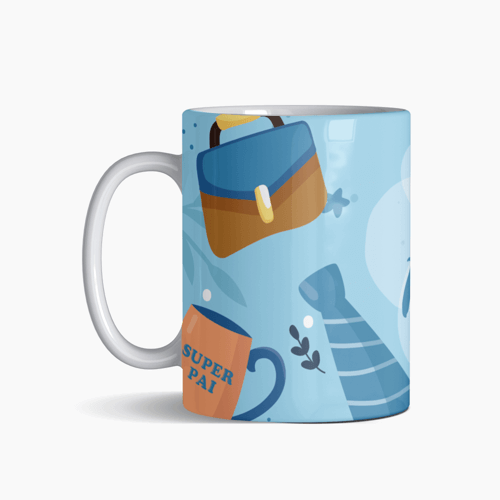 Caneca Personalizada Dia dos Pais Modelo 7