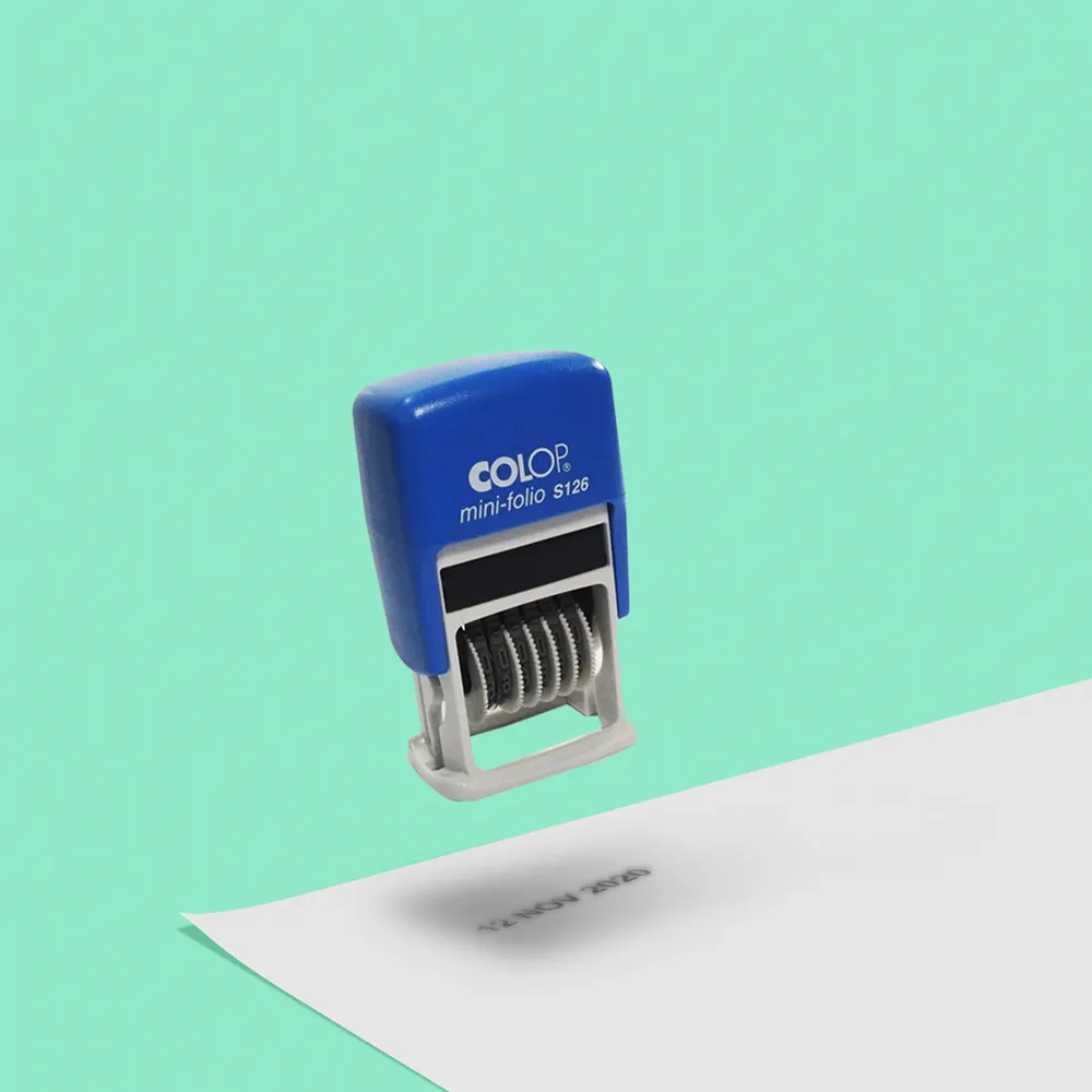 Carimbo Colop Mini Datador S126