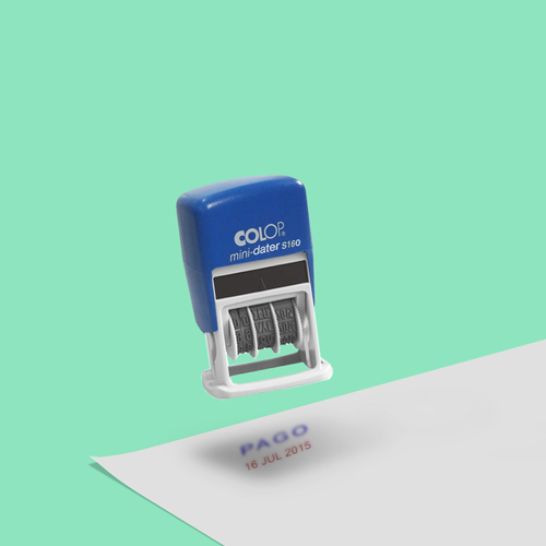 Carimbo Colop Mini Datador S160
