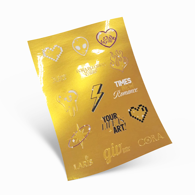 Cartela DTF UV A4