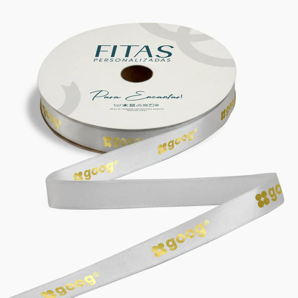 Fita de Cetim Personalizada