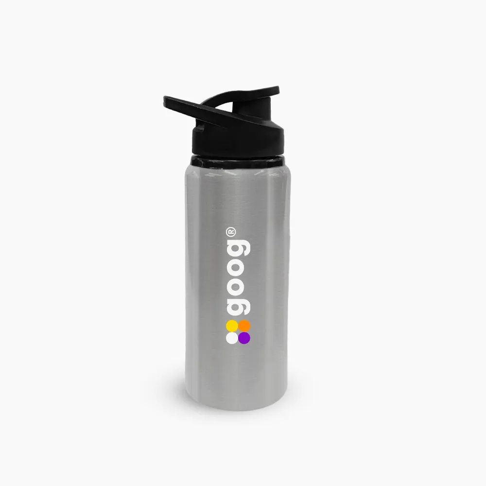 Garrafa Alumínio Sem Canudo 600ml