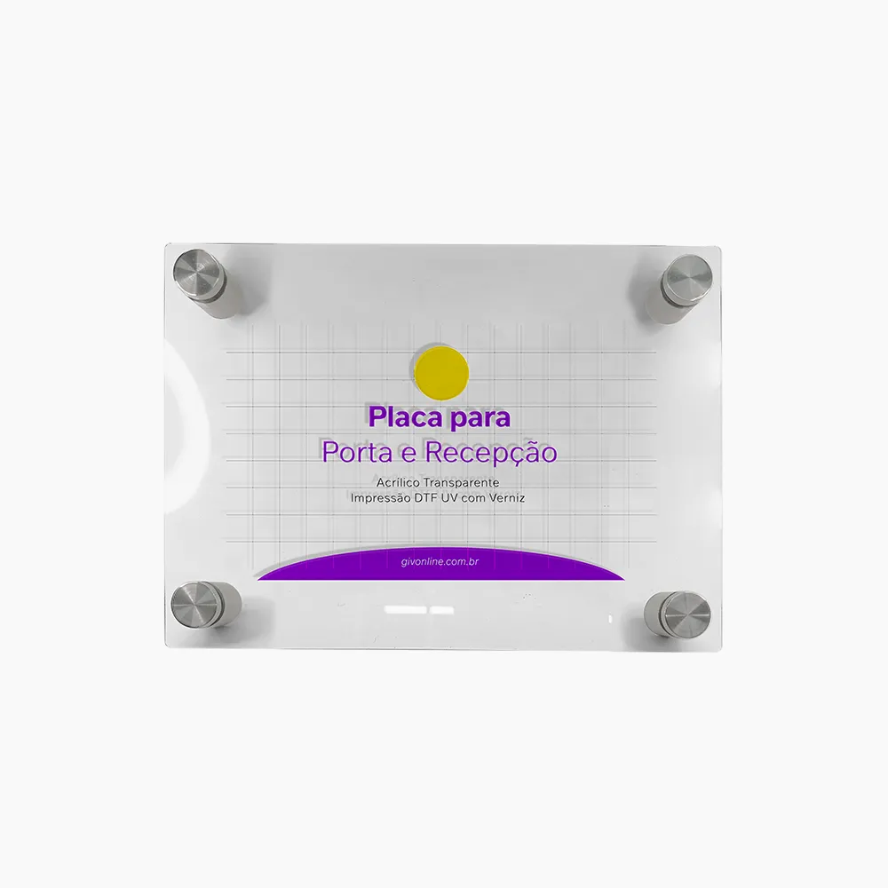 Placa Para Porta e Recepção