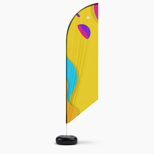 Wind Banner Completo para Piso G - Modelo Ângulo