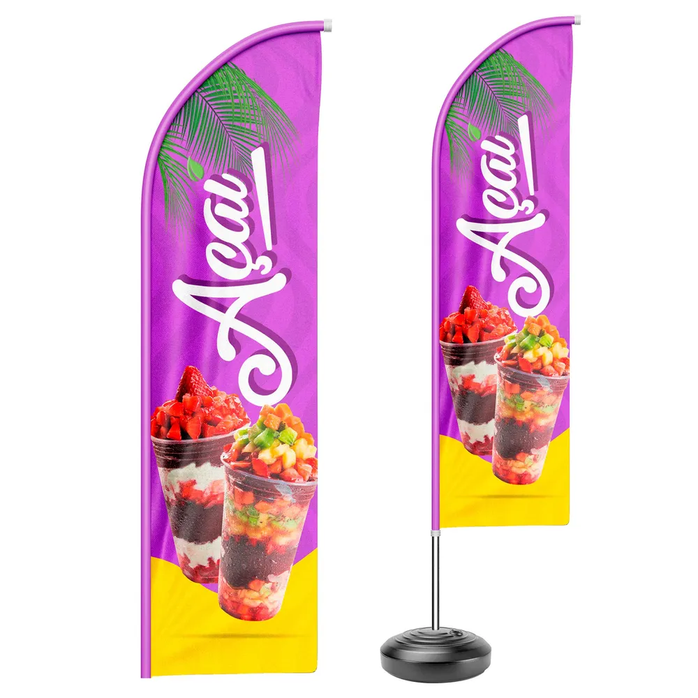 Wind Banner Completo para Piso P - Modelo Faca