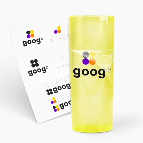 Copo Long Drink 350ml sem Tampa e 1 Folha A3 DTF-UV