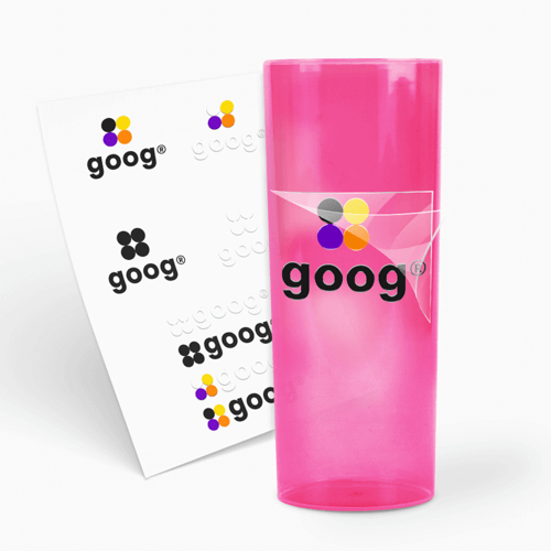 Copo Long Drink 350ml sem Tampa e 1 Folha A3 DTF-UV