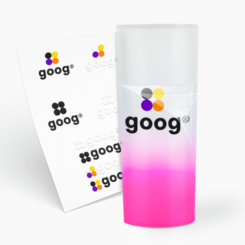 Copo Long Drink 350ml sem Tampa e 1 Folha A3 DTF-UV