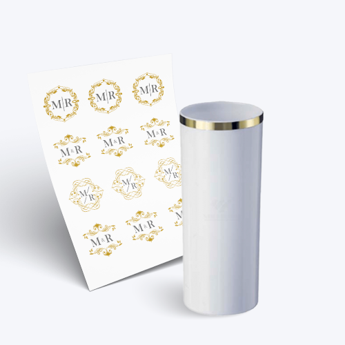 Copo Long Drink 350ml sem Tampa e 1 Folha A3 DTF-UV