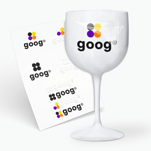 Taça de Gin 580ml e 1 Folha A3 DTF-UV