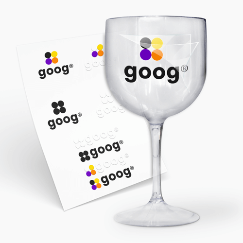 Taça de Gin 580ml e 1 Folha A3 DTF-UV