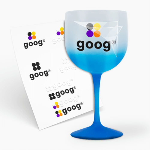 Taça de Gin 580ml e 1 Folha A3 DTF-UV