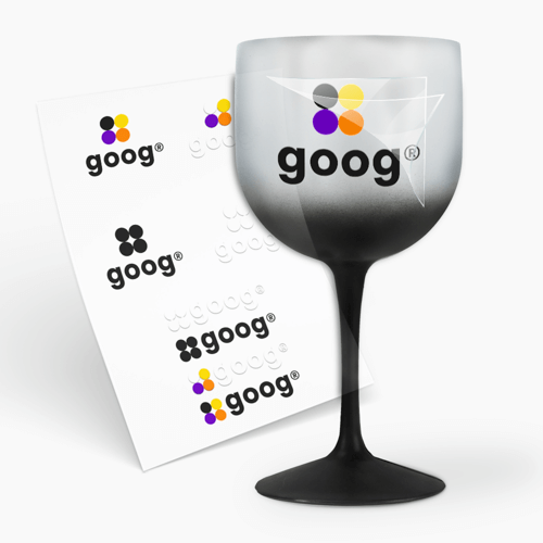 Taça de Gin 580ml e 1 Folha A3 DTF-UV