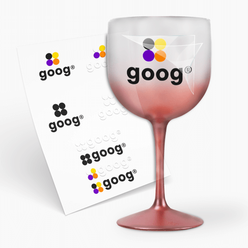 Taça de Gin 580ml e 1 Folha A3 DTF-UV
