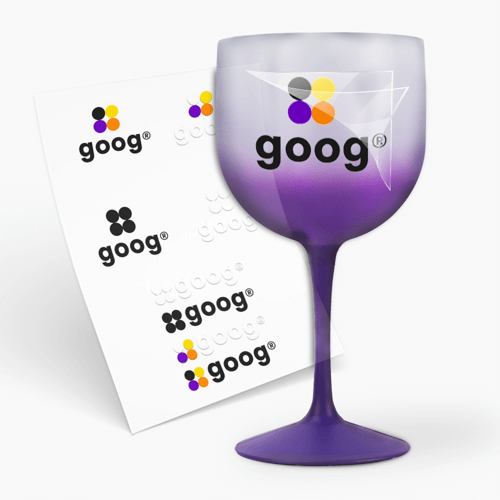 Taça de Gin 580ml e 1 Folha A3 DTF-UV