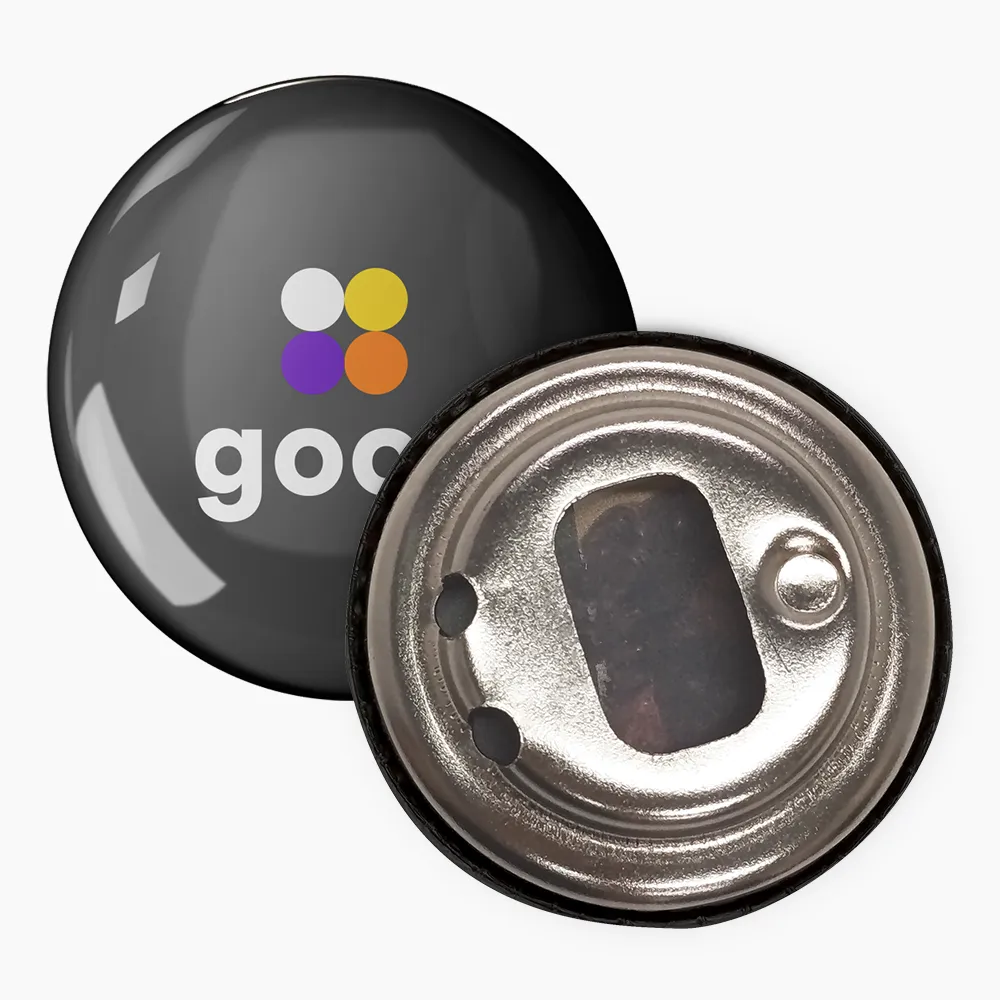 Botton Com Abridor de Garrafa