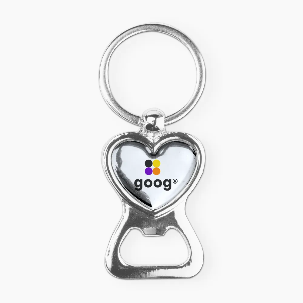 Chaveiro de Metal Abridor Coração