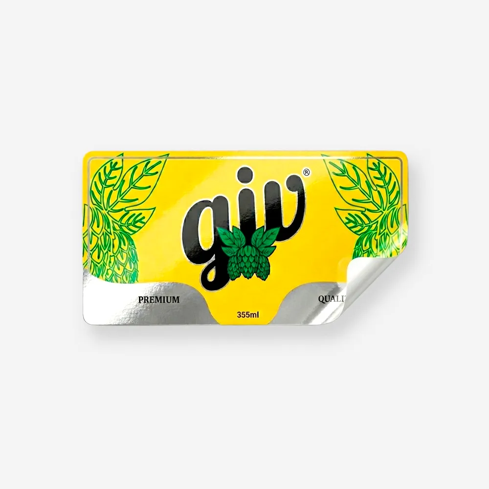 Rótulo para Garrafa de Cerveja
