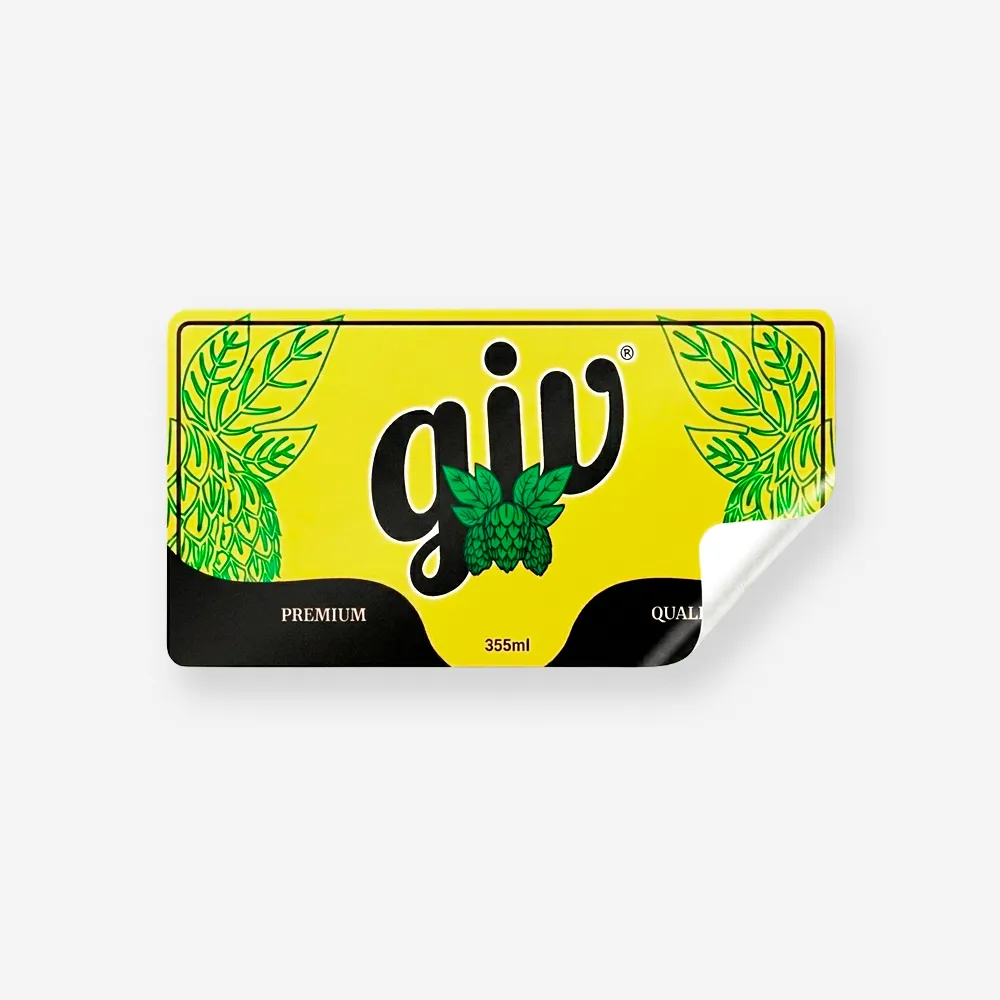 Rótulo para Garrafa de Cerveja
