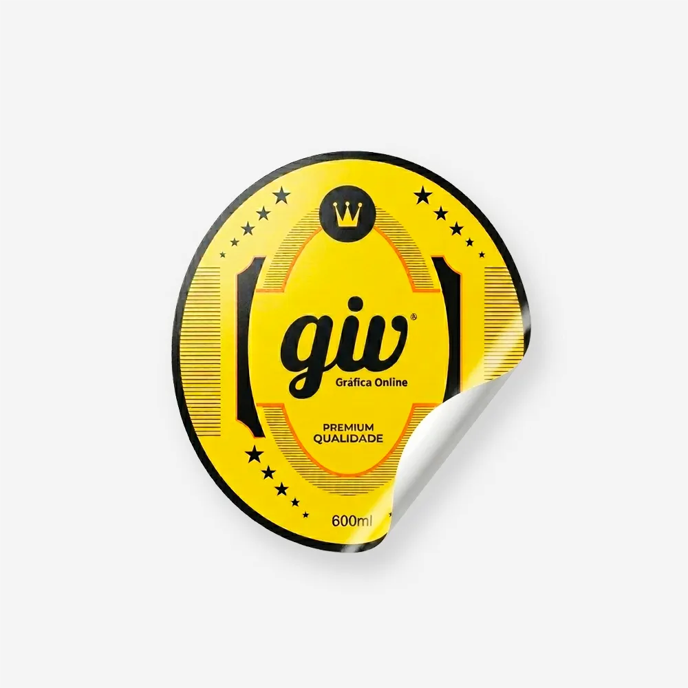 Rótulo para Garrafa de Cerveja