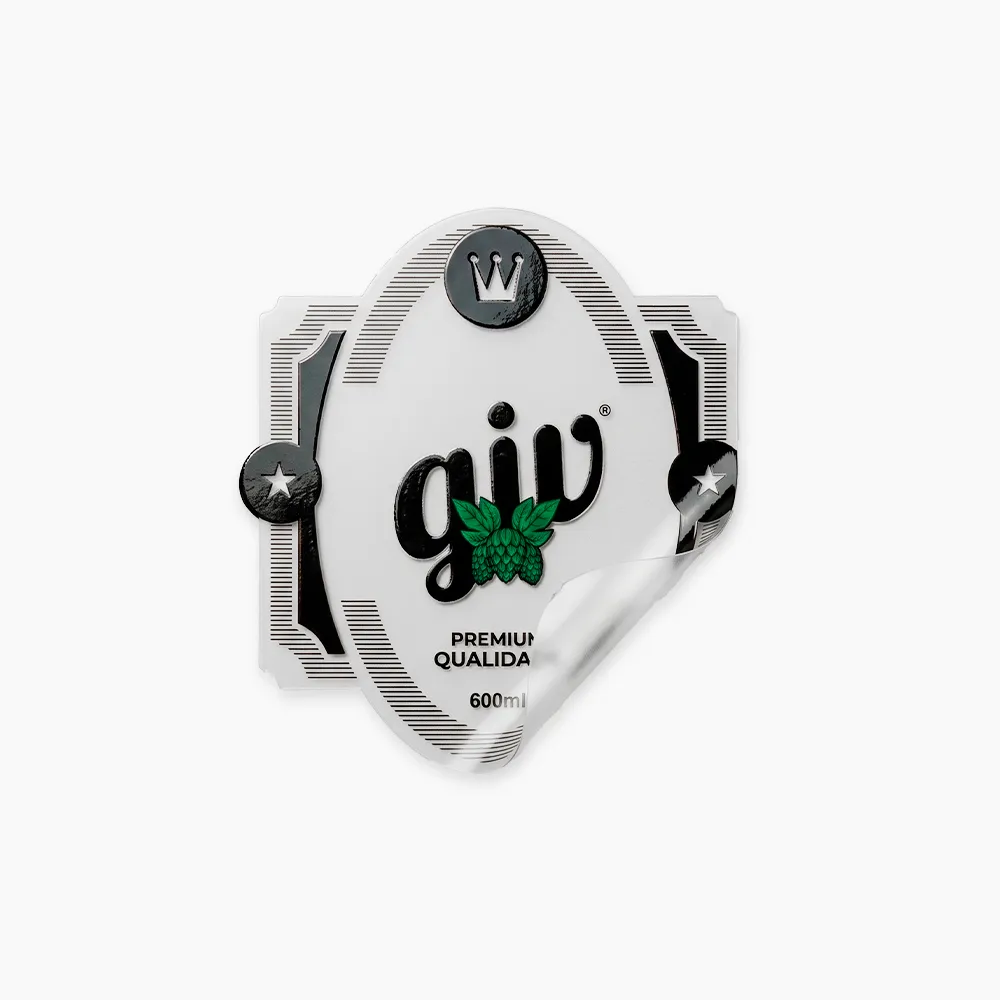 Rótulo para Garrafa de Cerveja