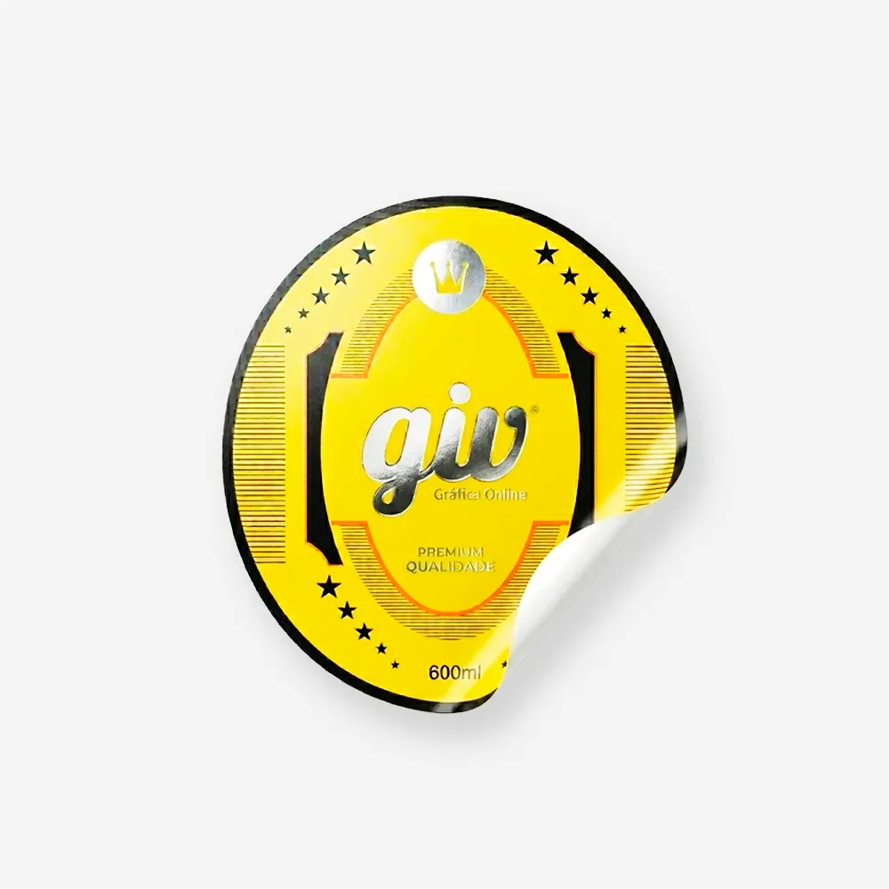 Rótulo para Garrafa de Cerveja
