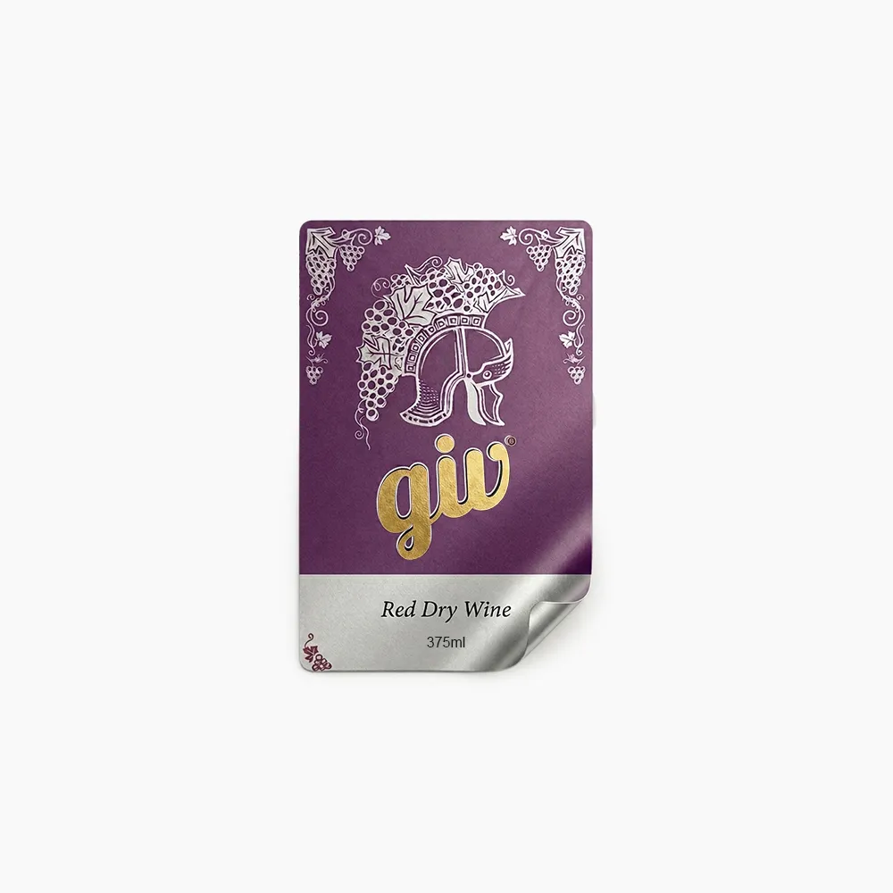 Rótulo para Garrafa de Vinho