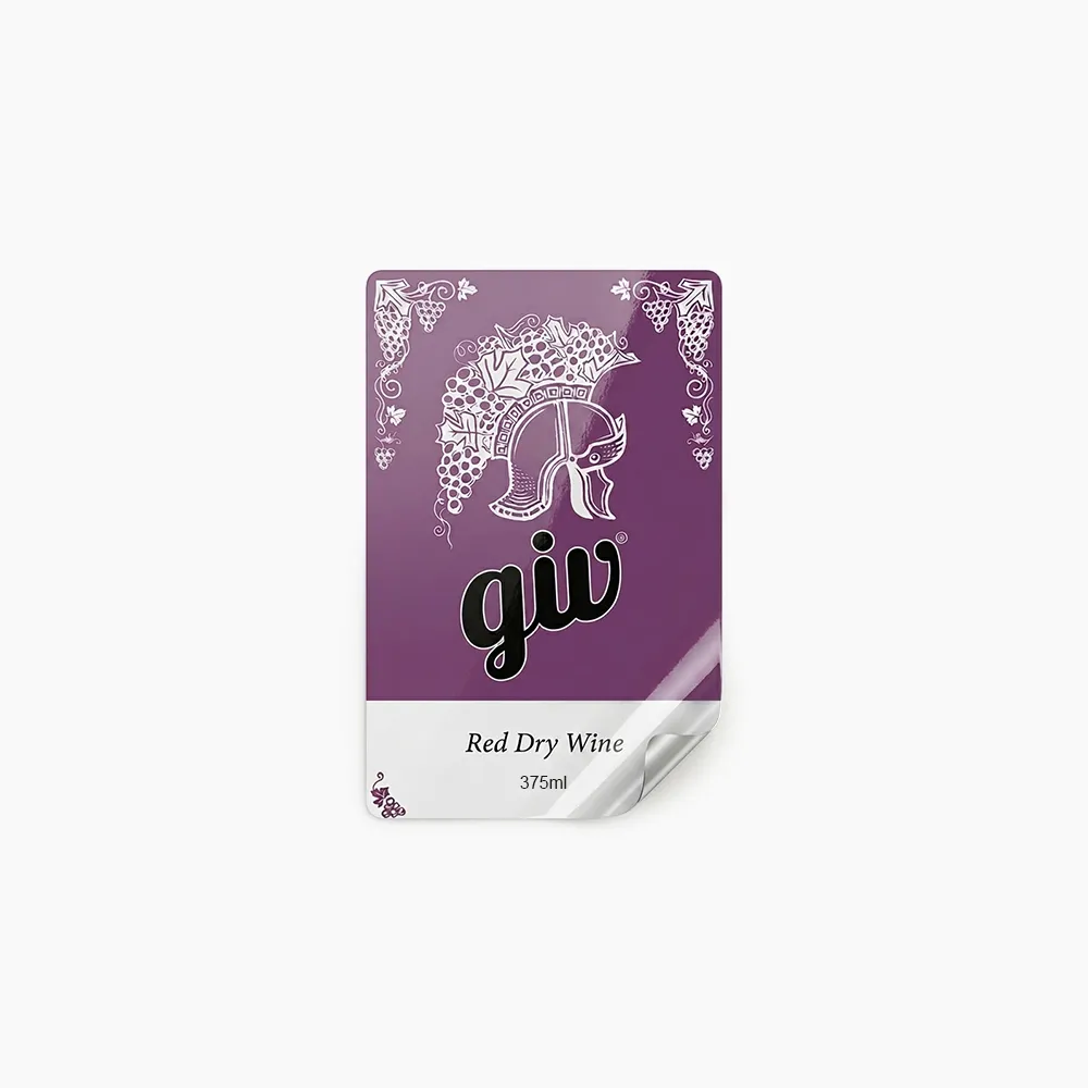 Rótulo para Garrafa de Vinho