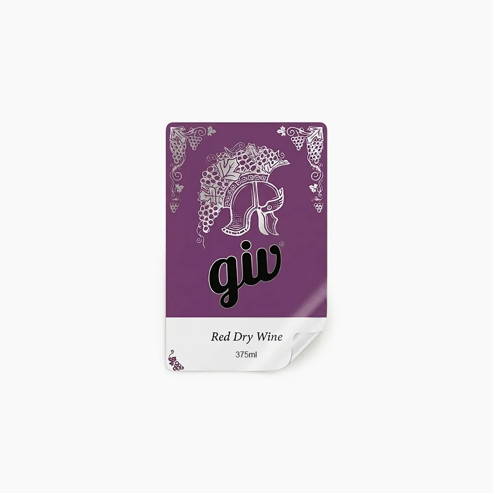 Rótulo para Garrafa de Vinho