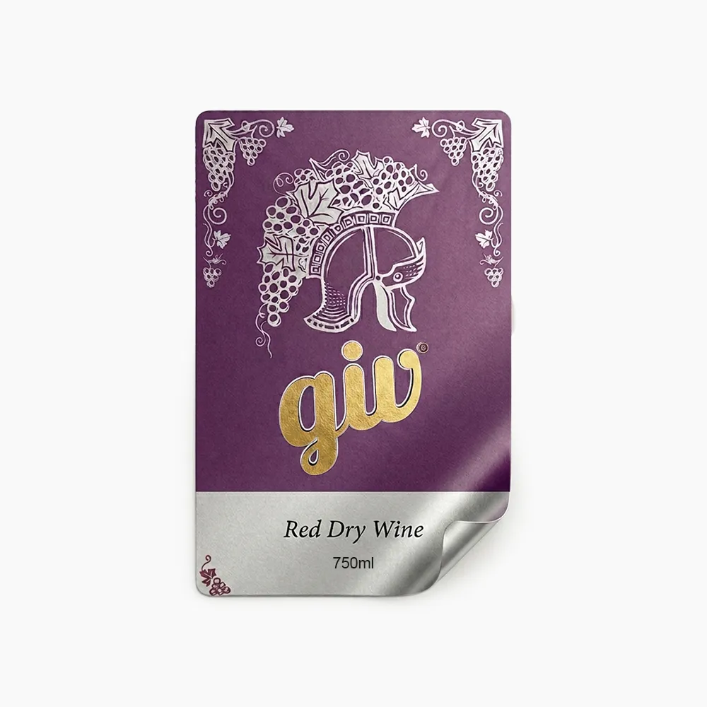 Rótulo para Garrafa de Vinho