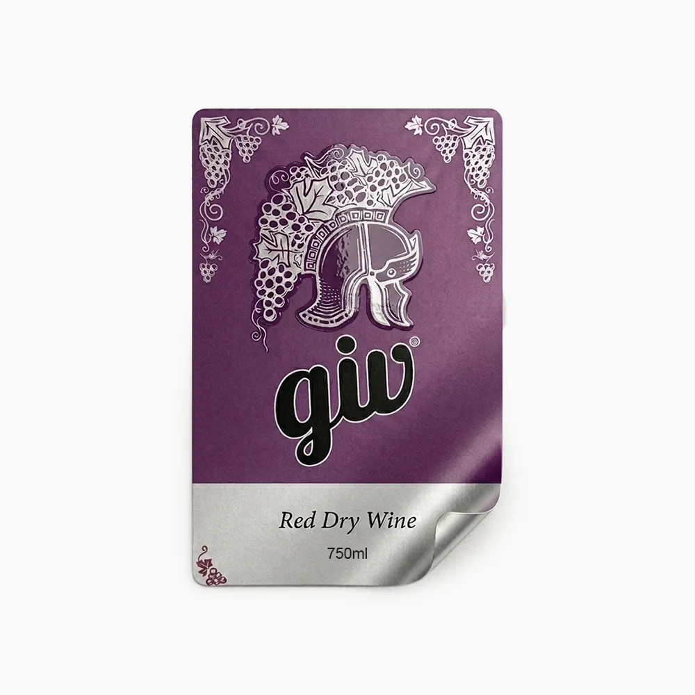 Rótulo para Garrafa de Vinho