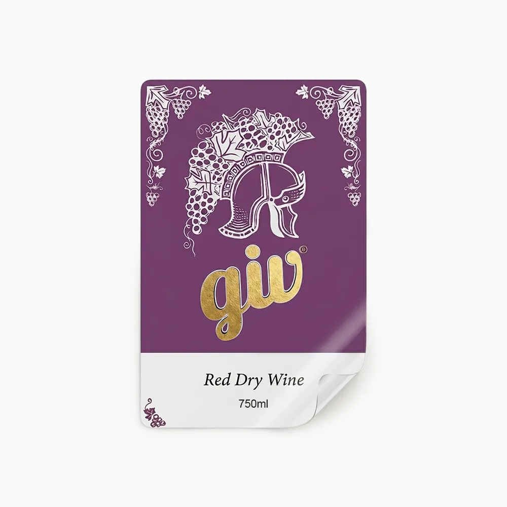 Rótulo para Garrafa de Vinho