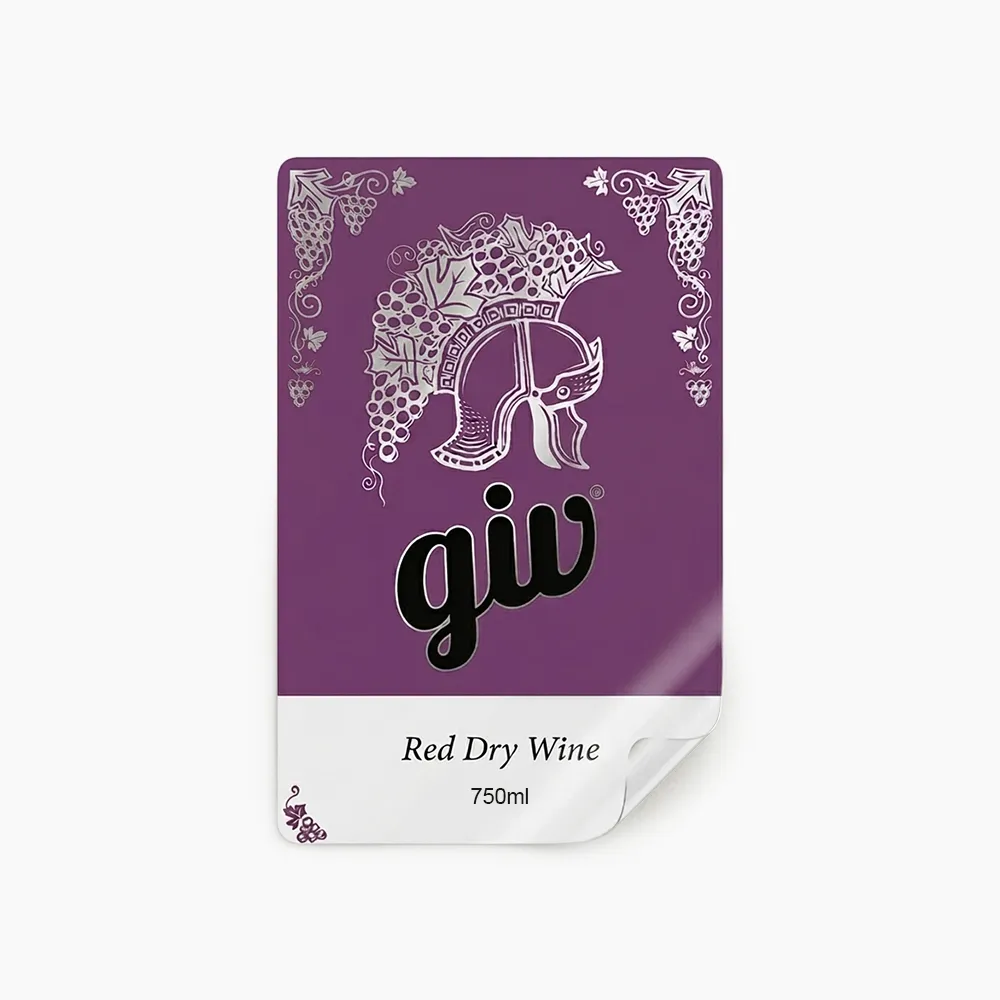 Rótulo para Garrafa de Vinho