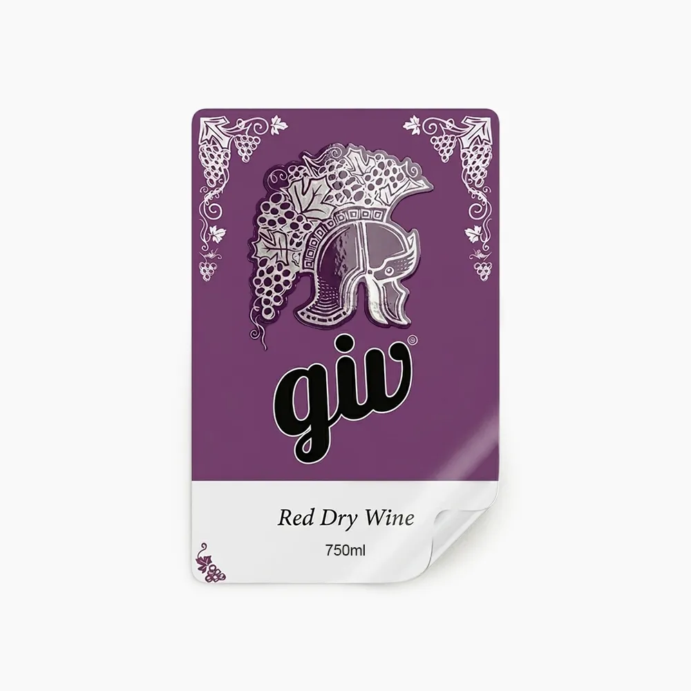 Rótulo para Garrafa de Vinho