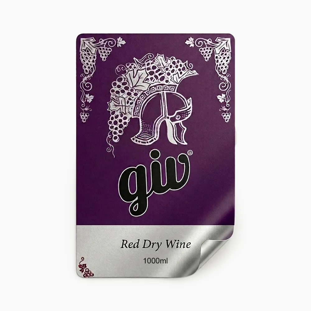 Rótulo para Garrafa de Vinho