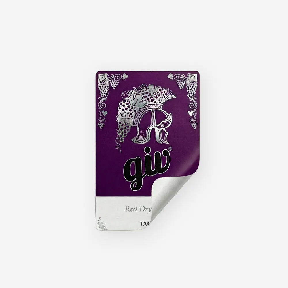 Rótulo para Garrafa de Vinho