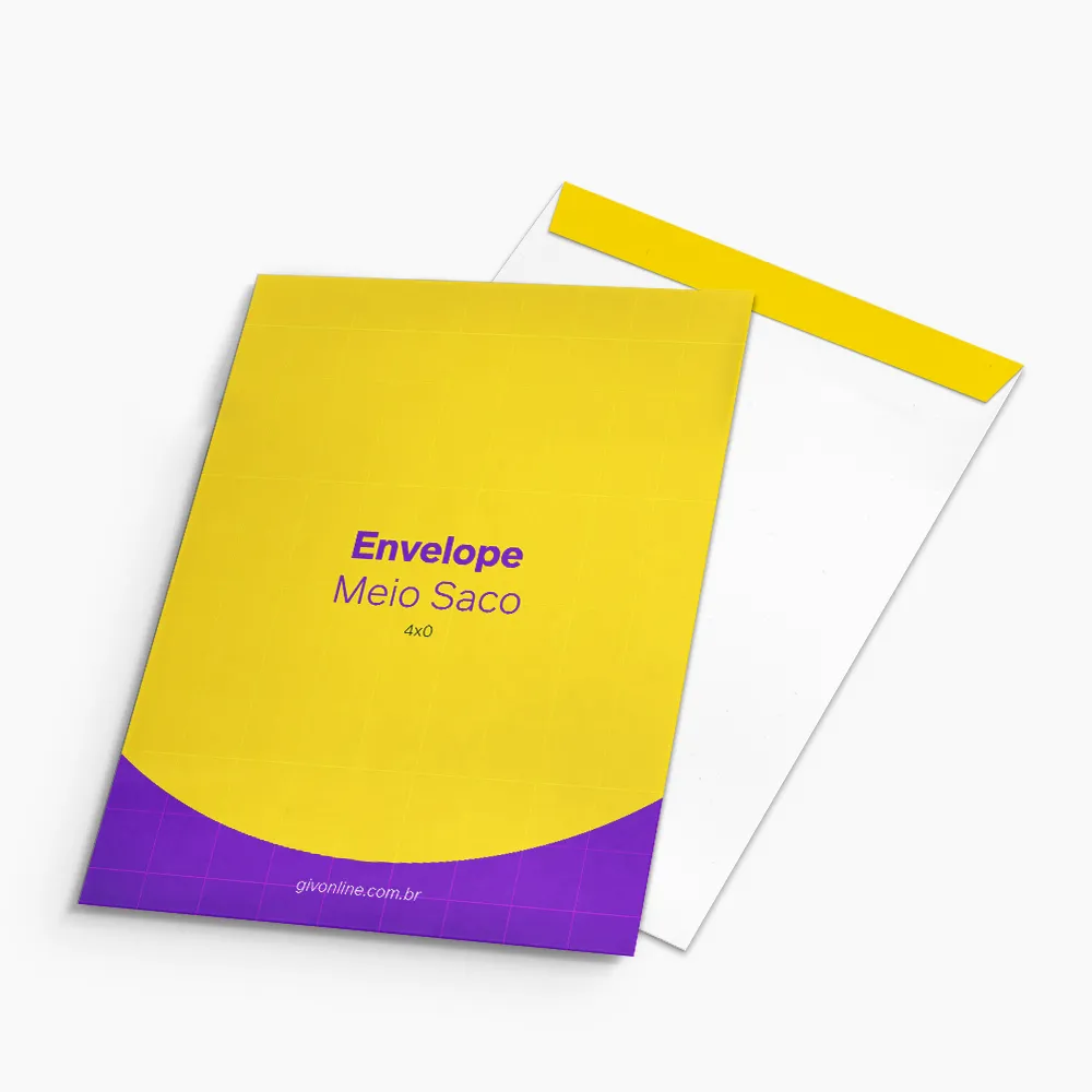 Envelope Meio Saco
